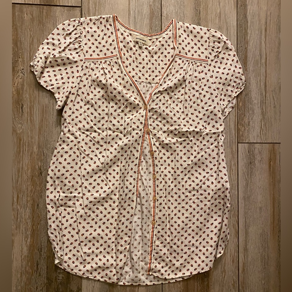 Max Studio Ladybug Top, Medium - image 1
